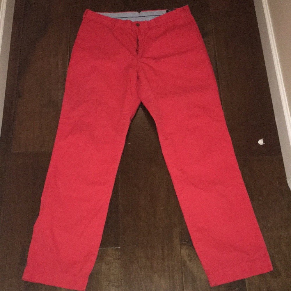 Candy red Polo Ralph Lauren chino pants